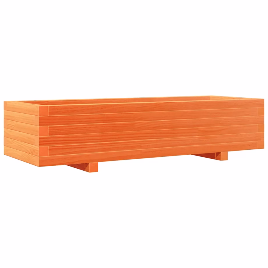 Männipuidust aia taimekast, vahapruun, 110 x 40 x 26,5 cm – 2