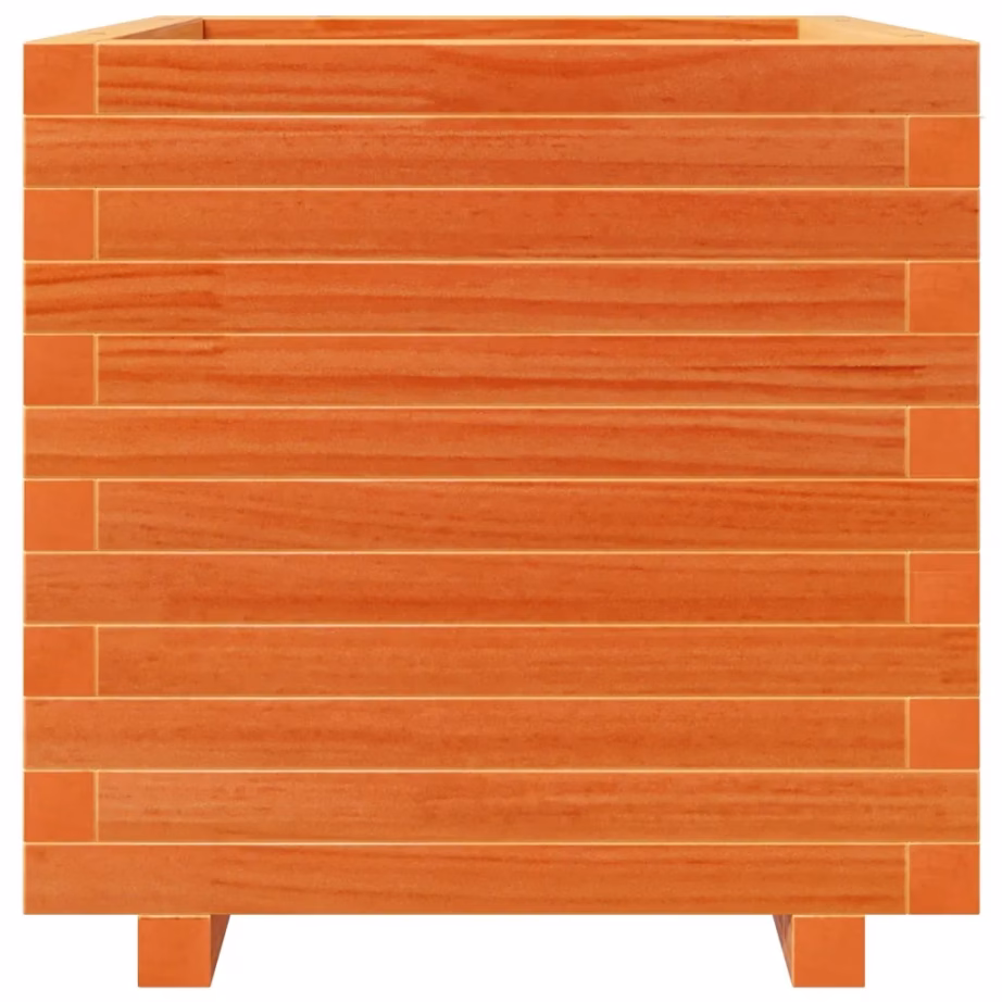 Männipuidust aia taimekast, vahapruun, 50 x 50 x 49,5 cm – 5