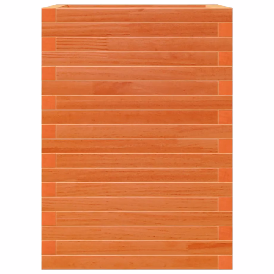 Aia taimekast männipuidust, vahapruun, 50 x 50 x 68,5 cm – 6