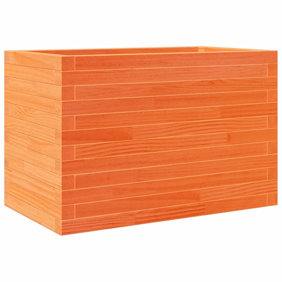 Männipuidust aia taimekast avatud põhjaga, vahapruun, 70 x 40 x 45,5 cm – 7