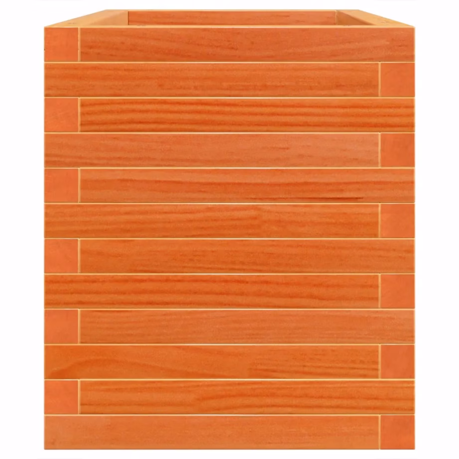 Männipuidust aia taimekast avatud põhjaga, vahapruun, 70 x 40 x 46 cm – 6