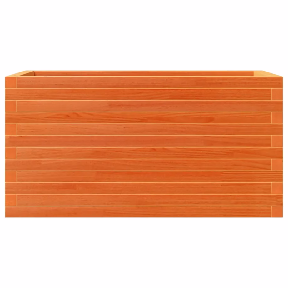 Männipuidust aia taimekast avatud põhjaga, vahapruun, 90 x 40 x 46 cm – 5