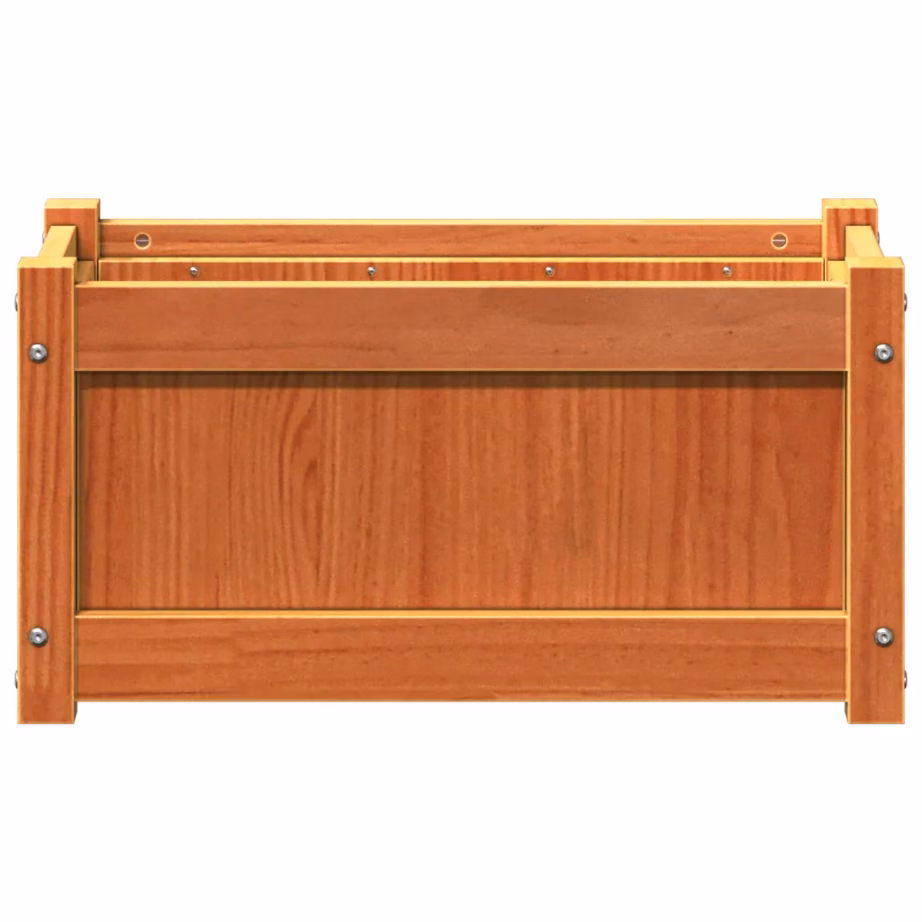 Aia taimekastid 2 tk, vahapruun männipuit, 60 x 31 x 31 cm – 6