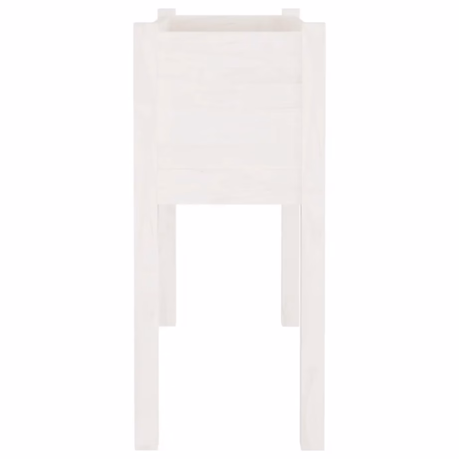 Valged männipuidust aia taimekastid, 2 tk, 70 x 31 x 70 cm – 5