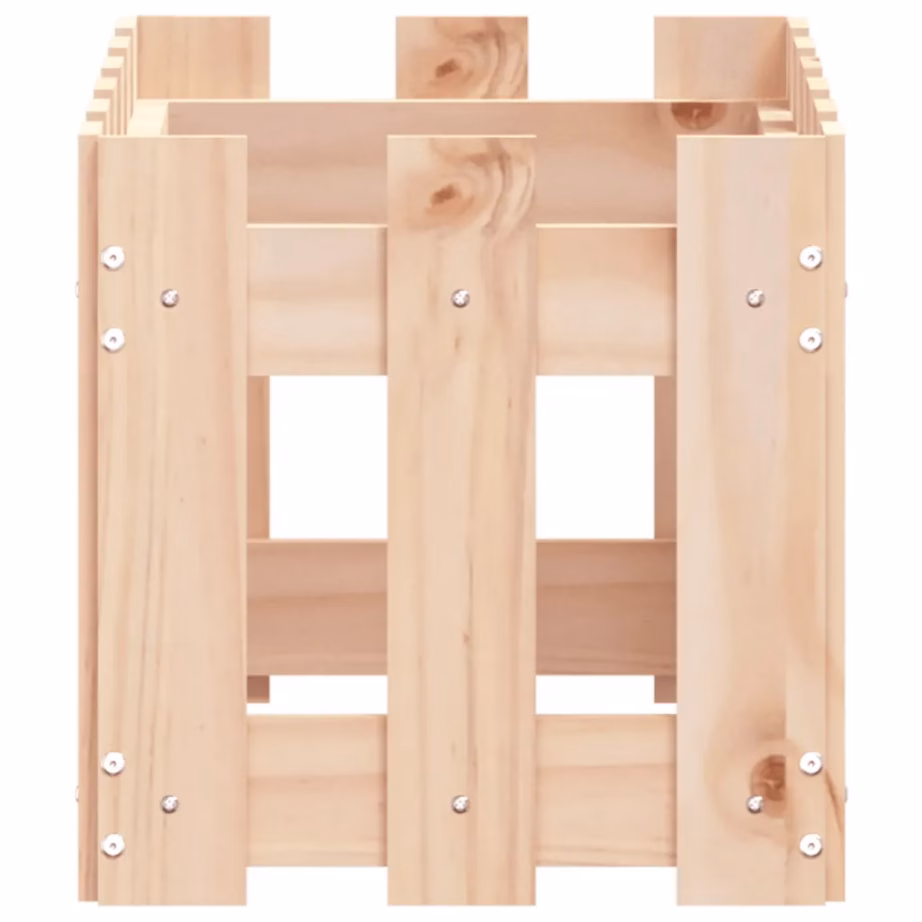 Männipuidust aiapiirde stiilis taimekast, 60 x 30 x 30 cm – 6