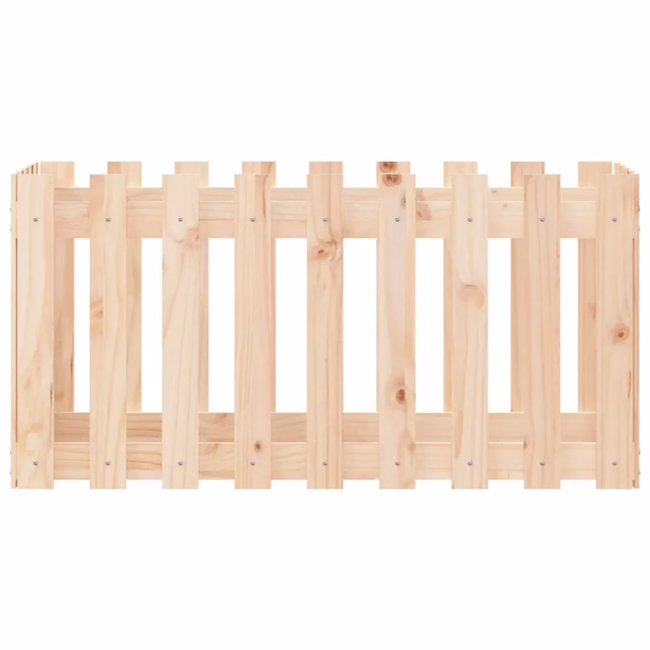 Männipuidust aiastiilis kõrgendatud taimelava, pruun, 100 x 50 x 50 cm – 5