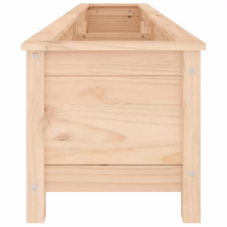 Kõrgendatud aia taimelava männipuidust, 199,5 x 40 x 39 cm – 4