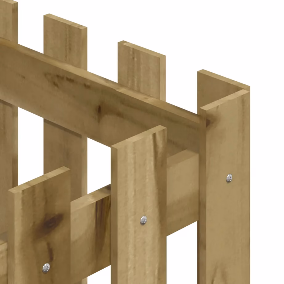 Puidust taimekast aeda ja terrassile, surveimmutatud männipuit, 40 x 40 x 40 cm – 7