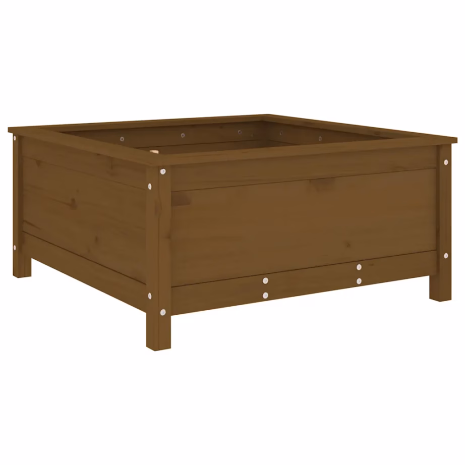 Taimekast meekarva männipuidust, 82,5 x 82,5 x 39 cm – 2