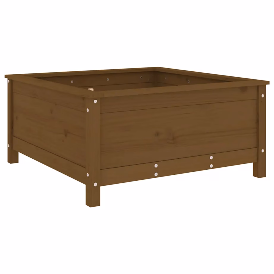 Taimekast meekarva männipuidust, 82,5 x 82,5 x 39 cm – 6