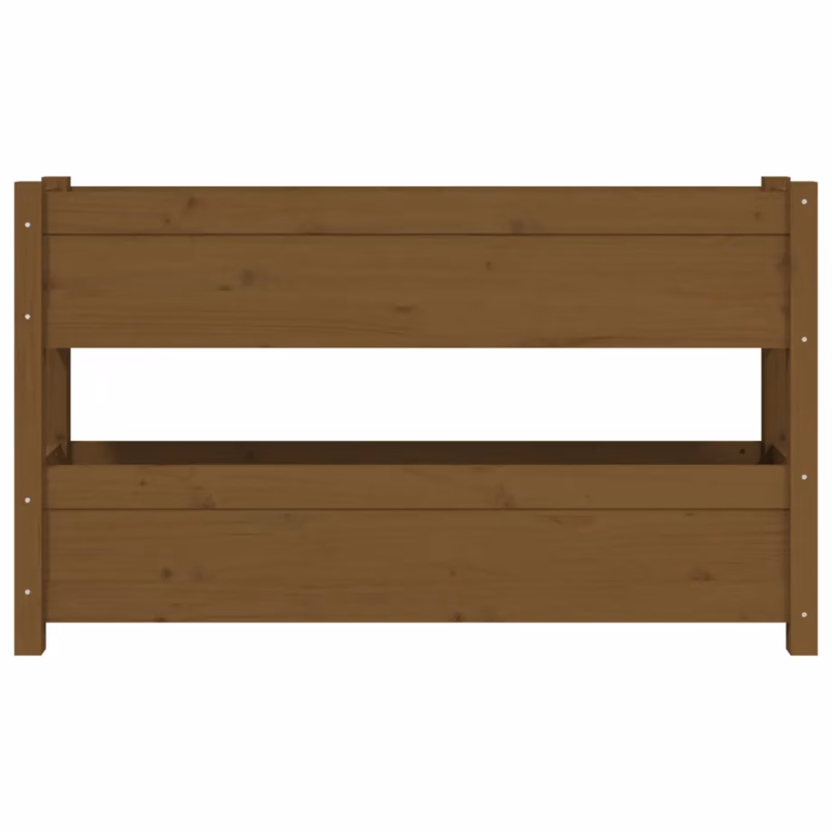 Kahekordne taimekast meekarva männipuidust, 112 x 25 x 66 cm – 5