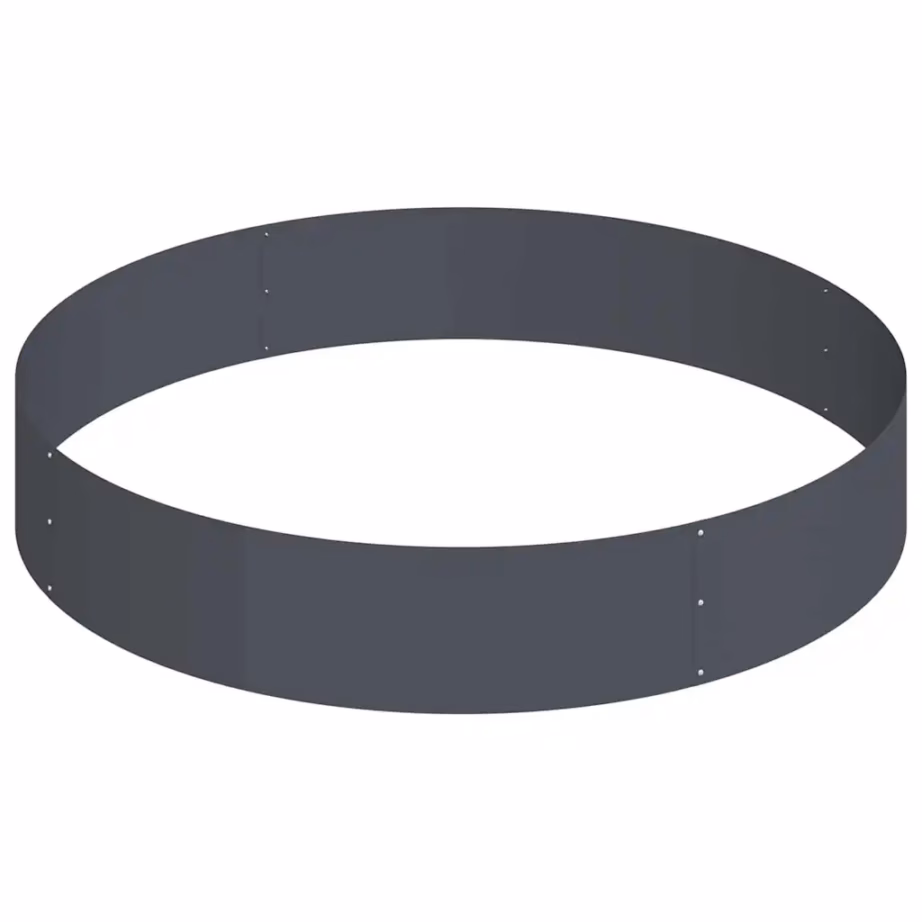 Metallist aiapeenar antratsiit, külmvalmistatud teras, 120 x 120 x 20 cm – 5