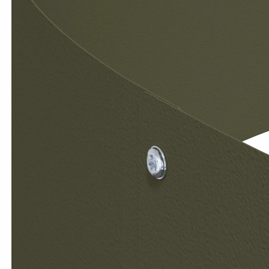 Metallist istutuspeenar aeda, oliivroheline, külmvaltsitud terasest, 90 x 90 x 20 cm – 9