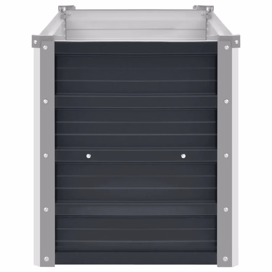 Metallist kõrgpeenar avatud põhjaga, antratsiithall, 100 x 40 x 45 cm – 5