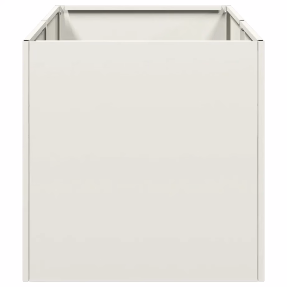 Metallist taimekast avatud põhjaga, valge, 40 x 80 x 40 cm – 4