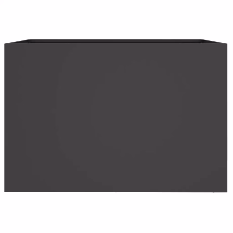 Metallist taimekast, must, külmvaltsitud teras, 62 x 40 x 39 cm – 5