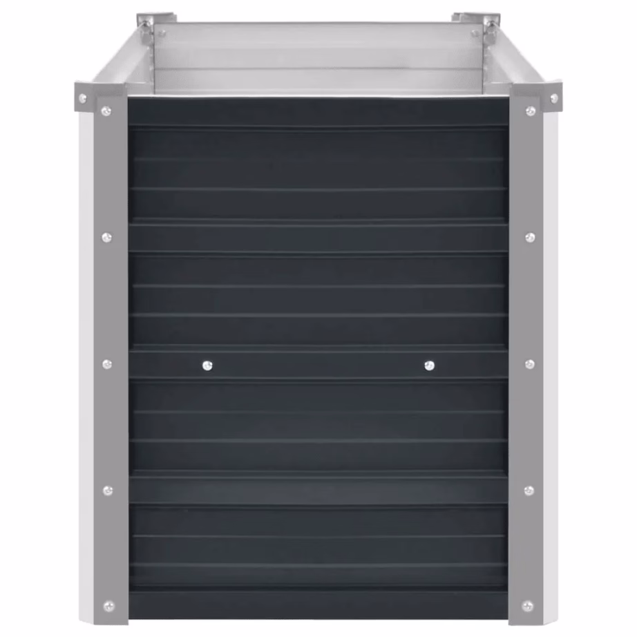 Metallist taimelava aeda antratsiithall tsingitud teras 160 x 40 x 45 cm – 5