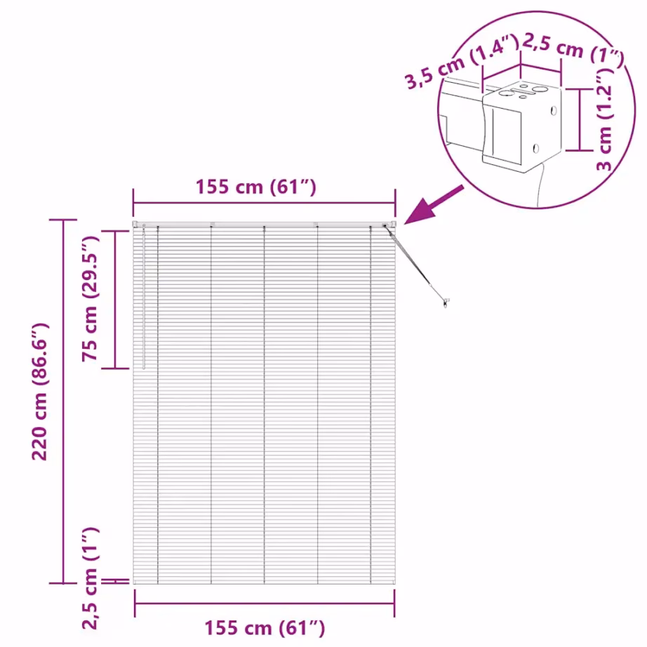 Veneetsia ribakardin, must alumiinium, 220 x 155 cm – 13