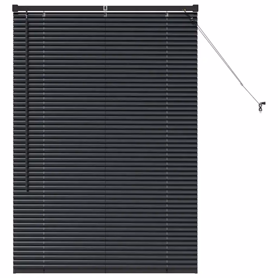 Must alumiiniumist Veneetsia ruloo, 130 x 85 cm – 2