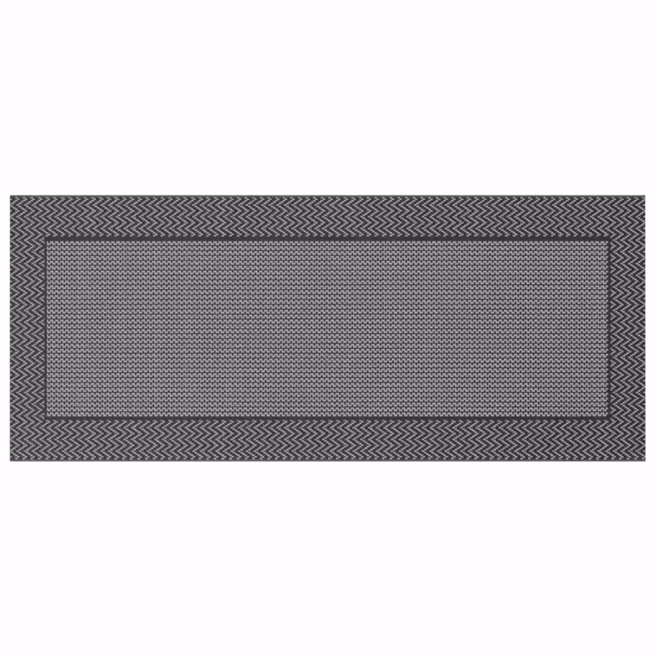 Välivaip ARAKIL, must ja hall, 600 x 250 cm, 50% polüpropüleen – 2