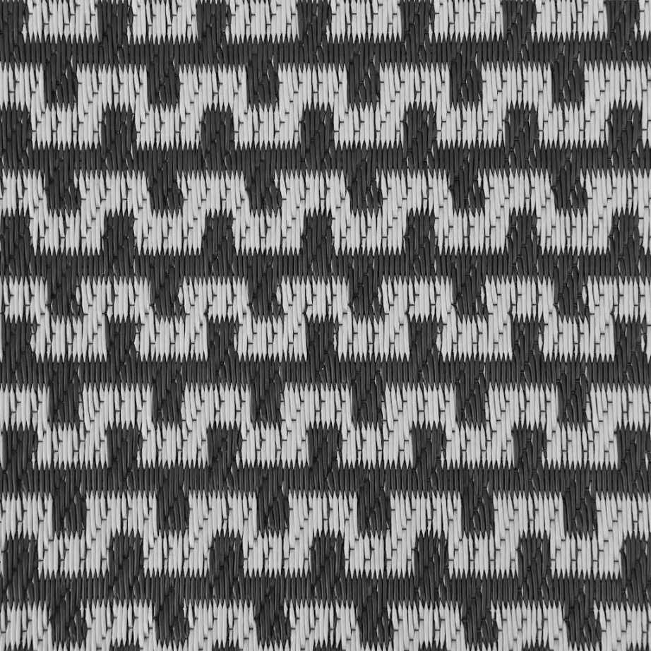 Välivaip ARAKIL, must ja hall, 600 x 250 cm, 50% polüpropüleen – 6