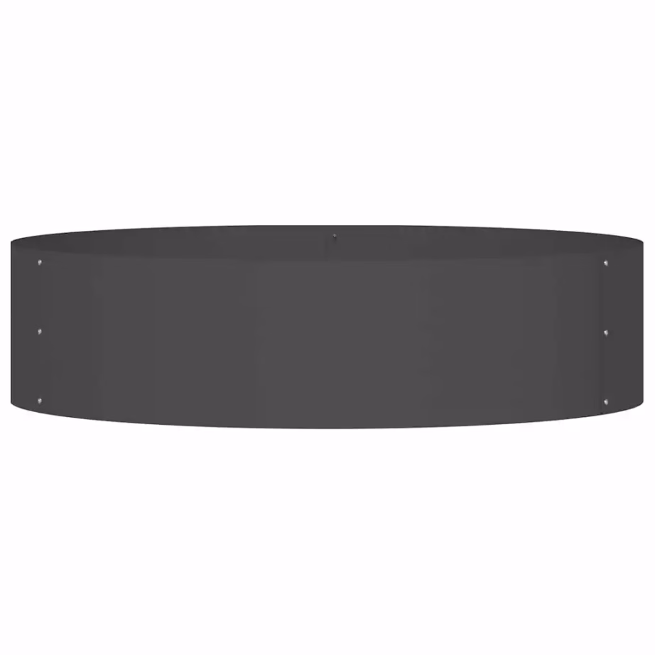 Istutusrõngas aiataimedele, must külmvaltsitud teras, 80 x 80 x 20 cm – 5