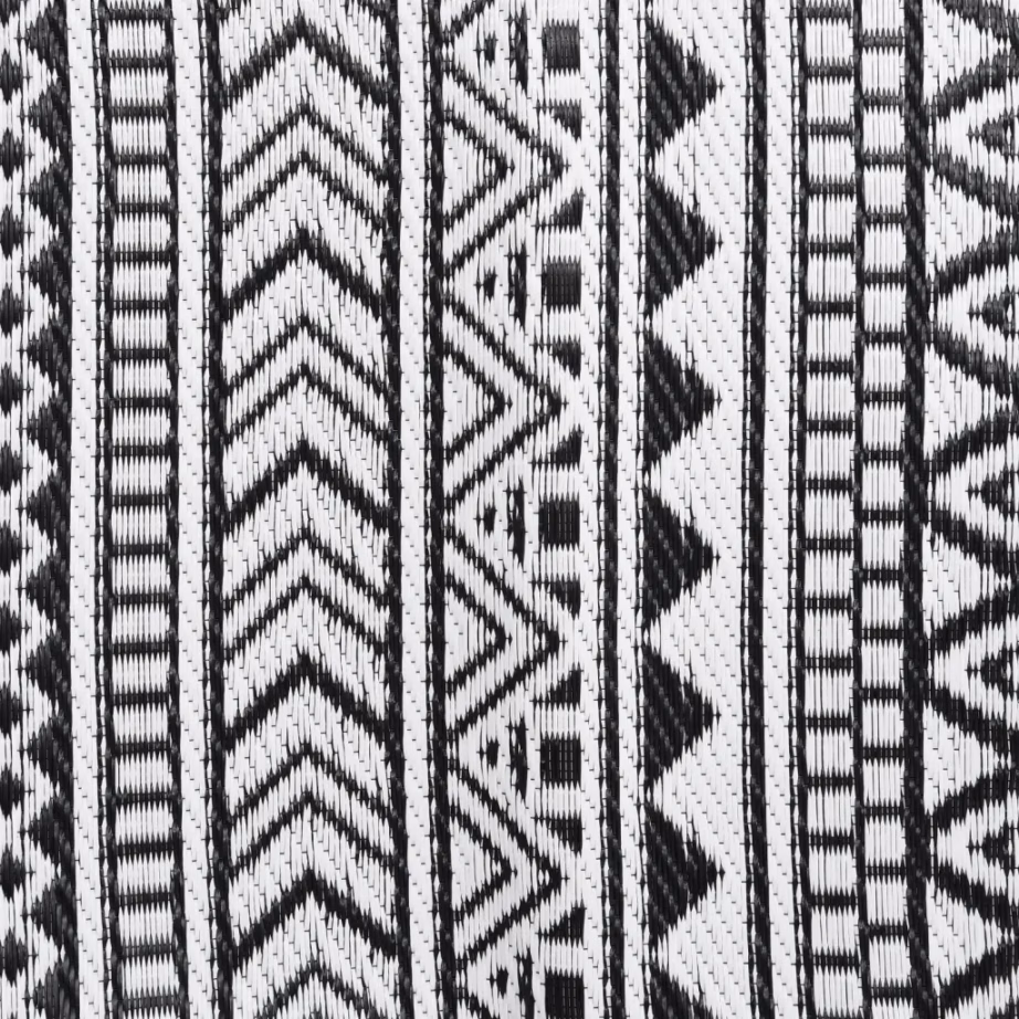 Must jacquard õuevaip ARAKIL, 80 x 150 cm, polüpropüleen – 6