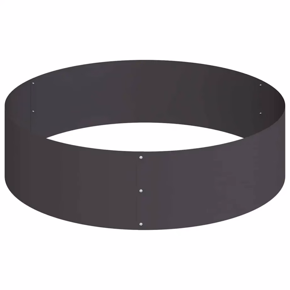 Metallist kõrgpeenar aeda, must, külmvaltsitud teras, 120 x 120 x 20 cm – 6