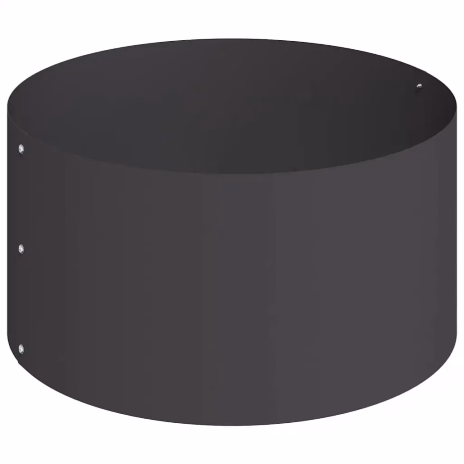 Metallist kõrgpeenar aeda, must, külmvaltsitud teras, 120 x 120 x 20 cm – 7