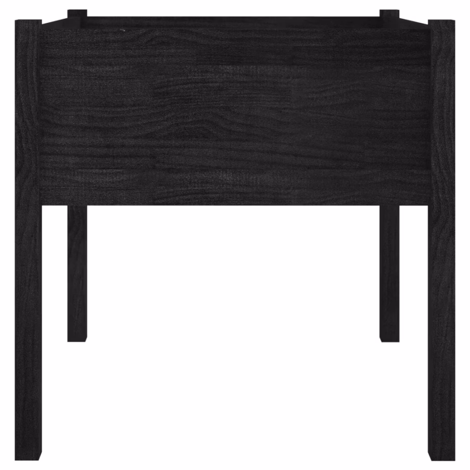 Must männipuidust aia taimekast, 70 x 70 x 70 cm - 4