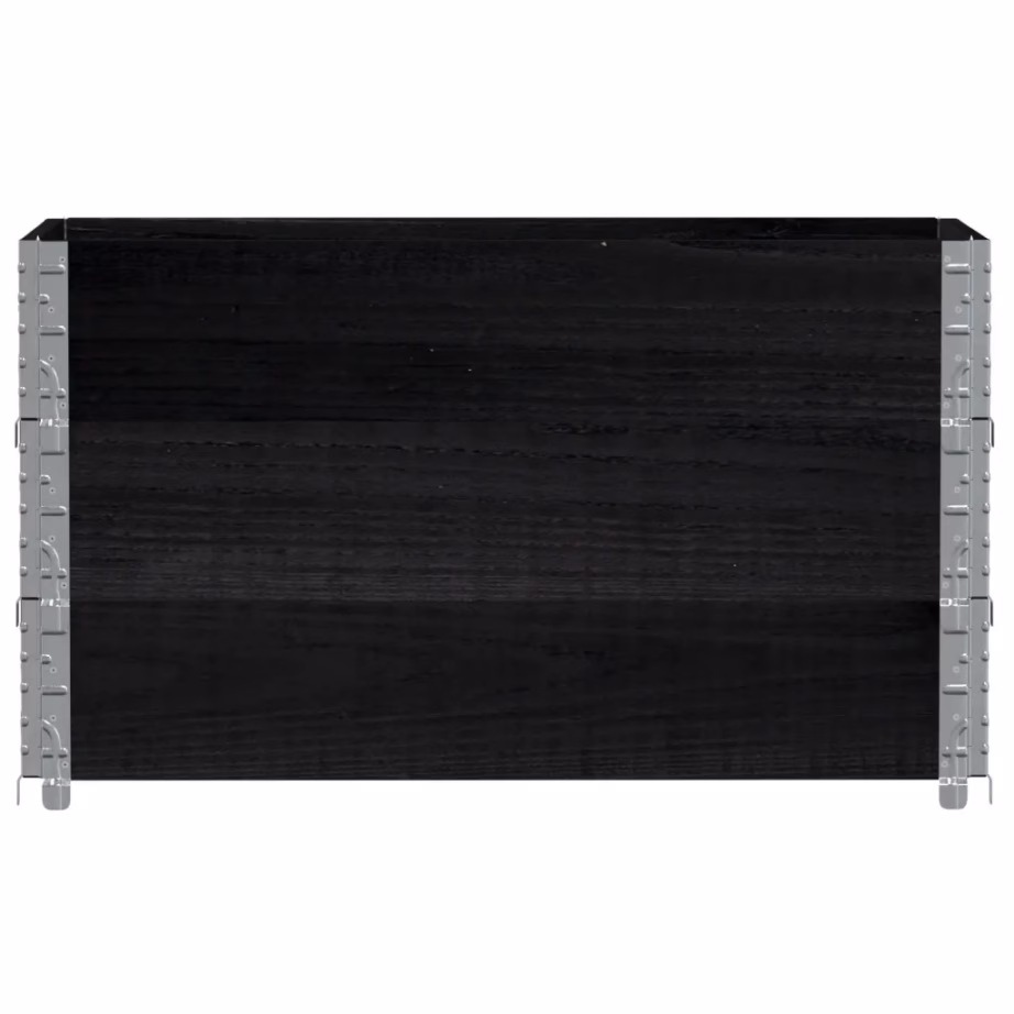 Virnastatav must männipuidust aia taimekast, 100 x 50 x 60,5 cm – 3