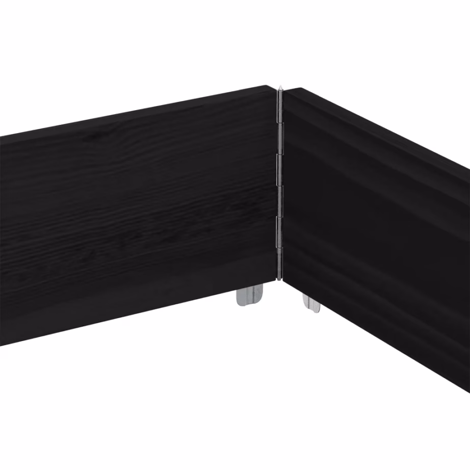 Virnastatav must männipuidust taimekast, 150 x 100 x 21,5 cm – 6