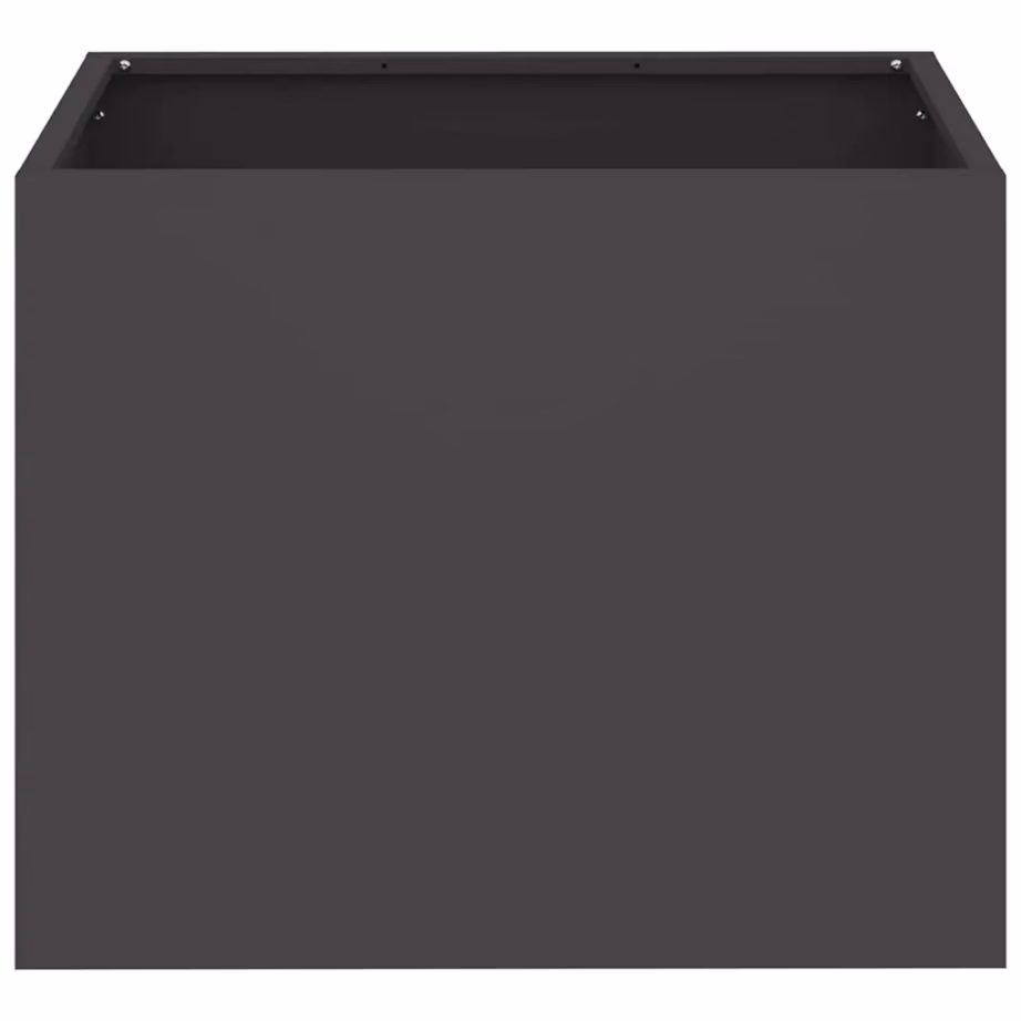 Must metallist aia istutuskast, külmvaltsitud teras, 50 x 32 x 40 cm – 5