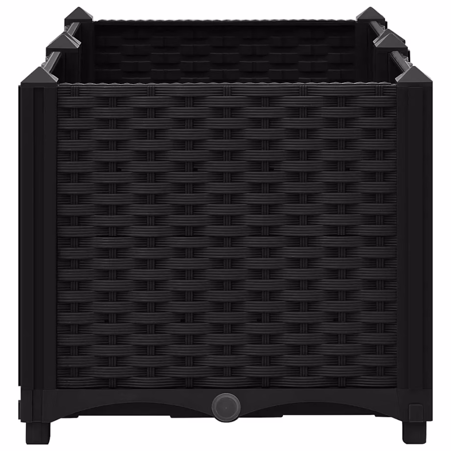 Must kõrgpeenar polüpropüleenist, 80 x 40 x 38 cm – 5