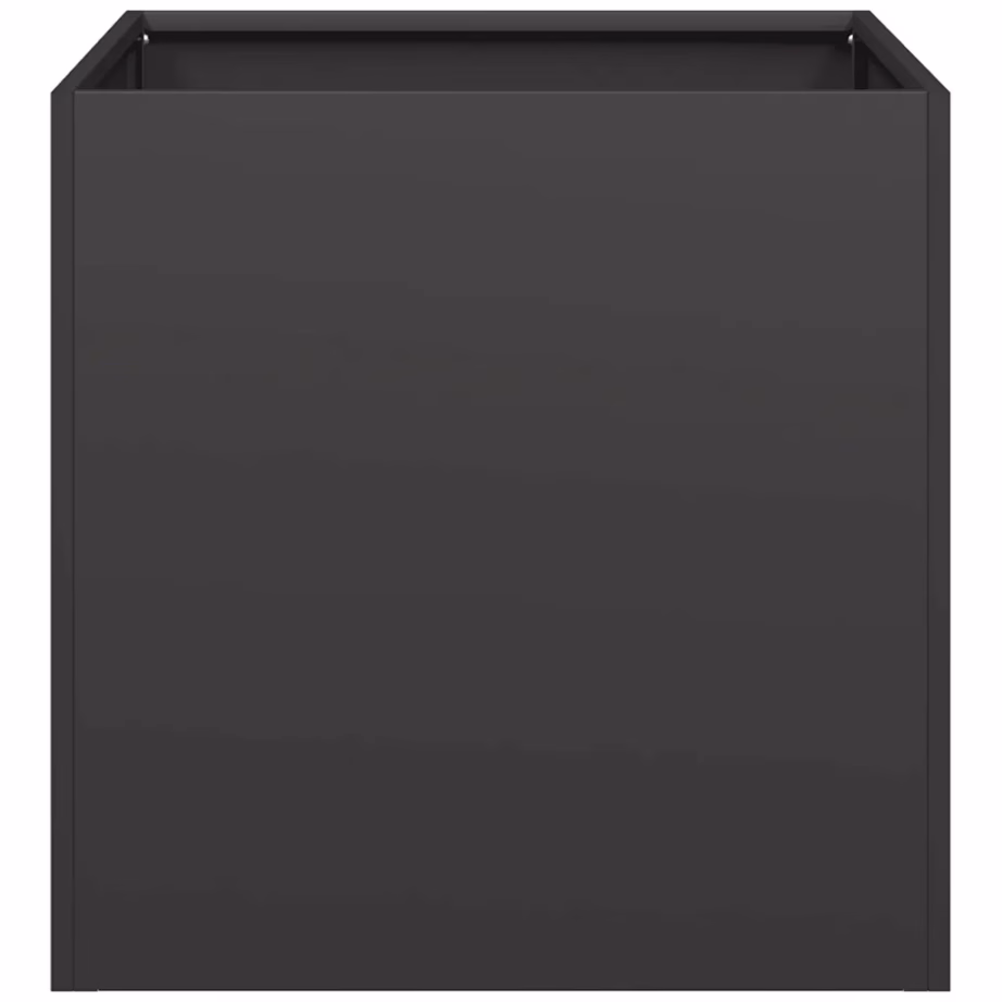 Must taimekast, külmvaltsitud teras, avatud põhjaga, 40 x 40 x 40 cm – 4