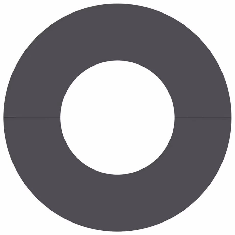 Lame puurõngas puu aluse kaitseks, must teras, Ø30/60 cm – 5