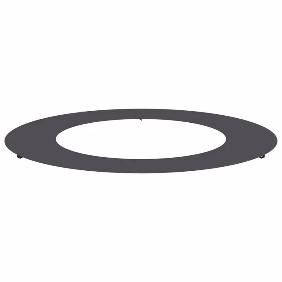 Lame terasest puurõngas puu aluse kaitseks, must, Ø50/80 cm – 2