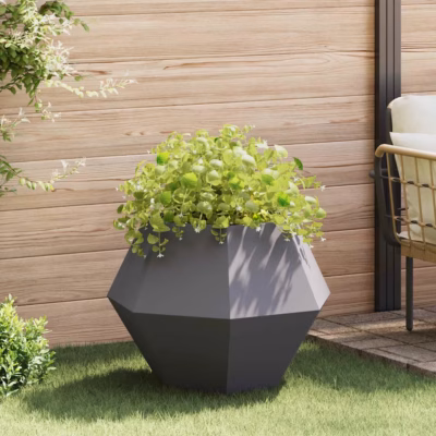 Must terasest taimekast välitingimustesse, 75 x 75 x 60 cm