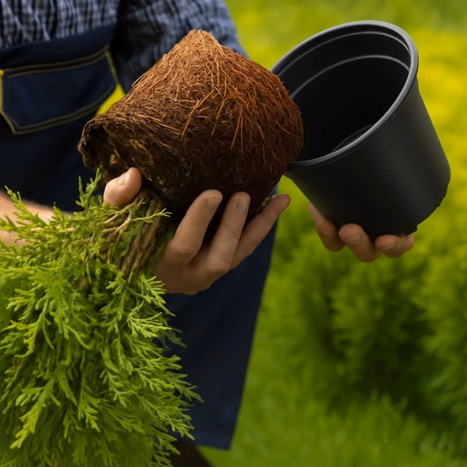 Mustad plastist lillepotid äravooluavadega, Ø 15 x 13 cm, 50 tk – 10