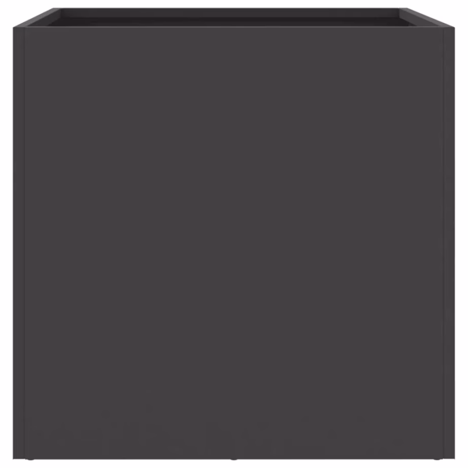 Mustad taimekastid külmvaltsitud terasest, 2 tk, 49 x 47 x 46 cm – 6