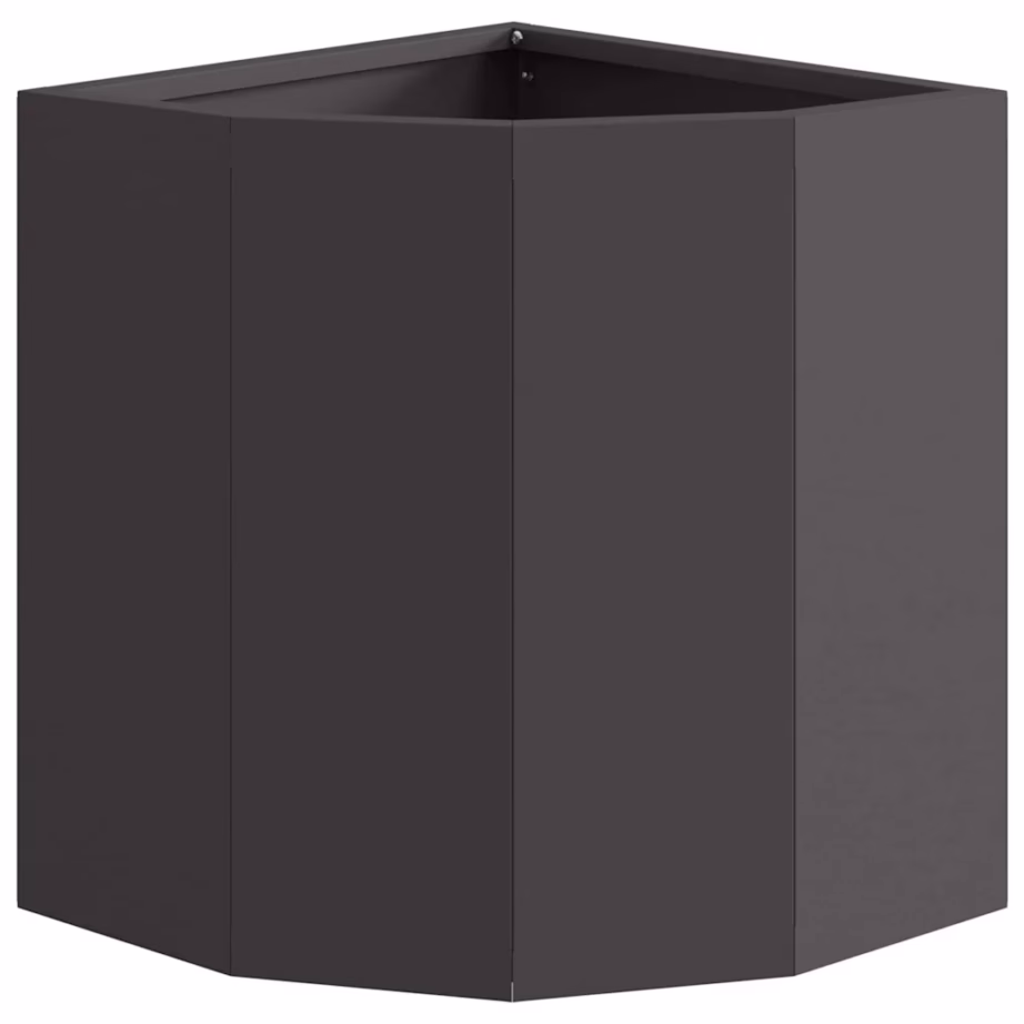 Nurga istutuskast, must teras, 30 x 30 x 35 cm – 5