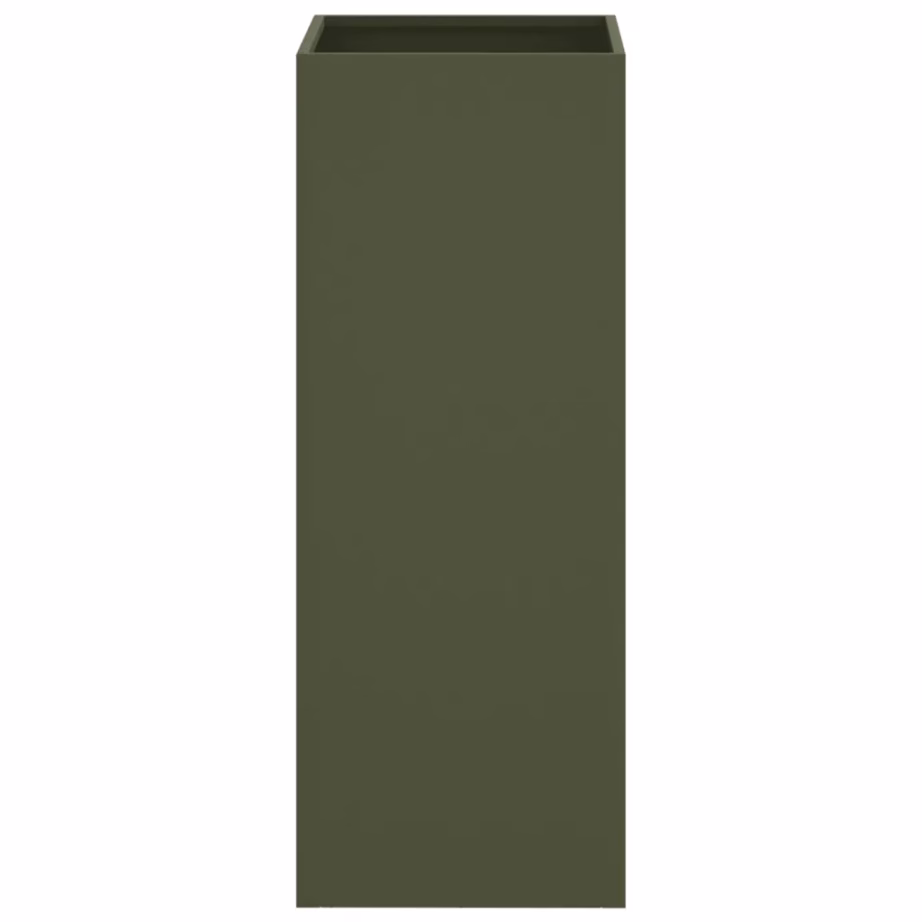 Aia taimekast oliiviroheline külmvaltsitud teras 32 x 29 x 75 cm – 4
