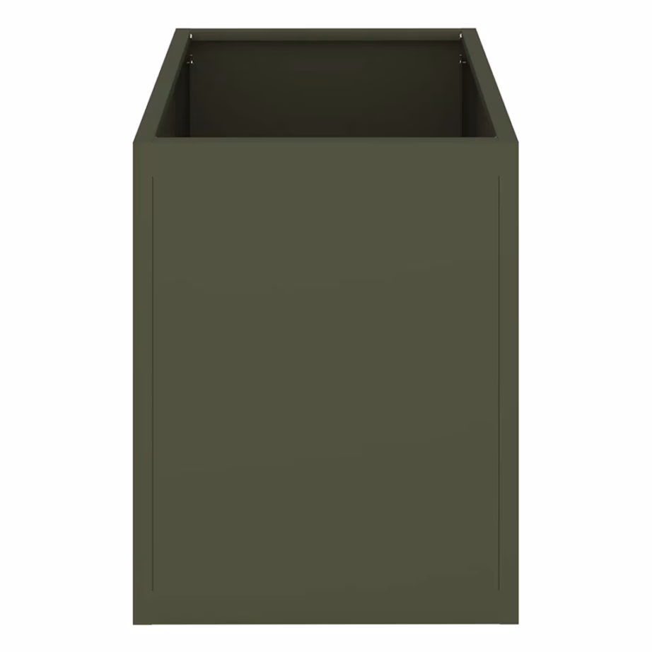 Oliiviroheline aia istutuskast külmvaltsitud terasest, 50 x 32 x 40 cm – 6