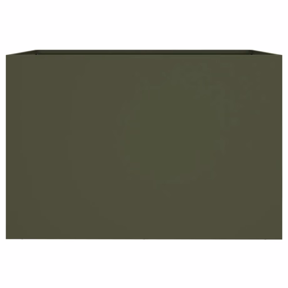 Oliiviroheline aia taimekast külmvaltsitud terasest, 62 x 47 x 46 cm – 5