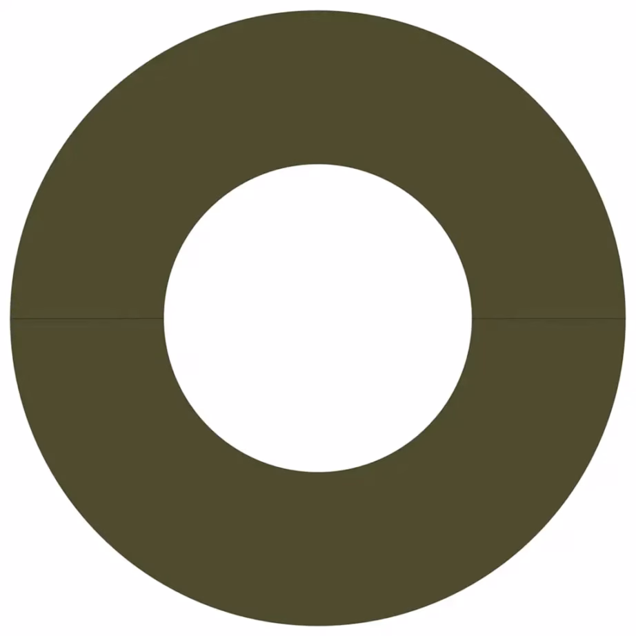 Oliiviroheline terasest lame puurõngas puu alusele, Ø30/60 cm – 5