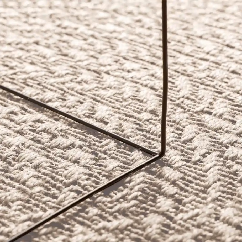 Ovaalne välivaip ZIZUR, kreemjas polüpropüleen, 200 x 140 cm – 7