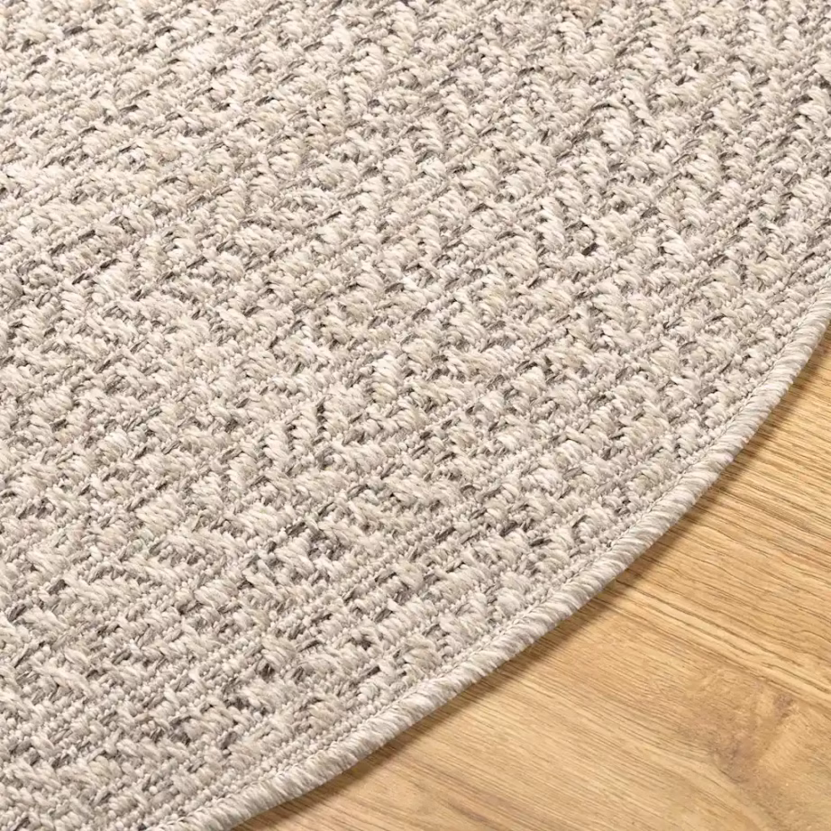 Ovaalne kreemjas välivaip Zizur, polüpropüleen, 150 x 80 cm – 4