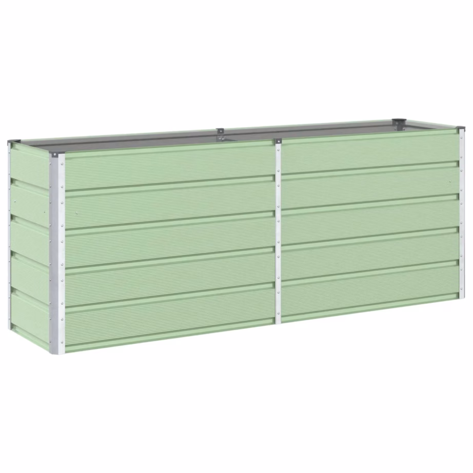 Pastellroheline tsingitud terasest taimekast 480 x 50 x 45 cm – 2