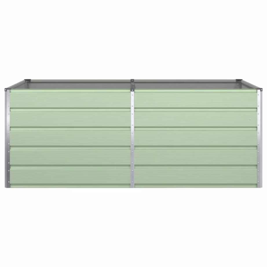 Pastellroheline tsingitud terasest taimekast, 195 x 100 x 75 cm – 5