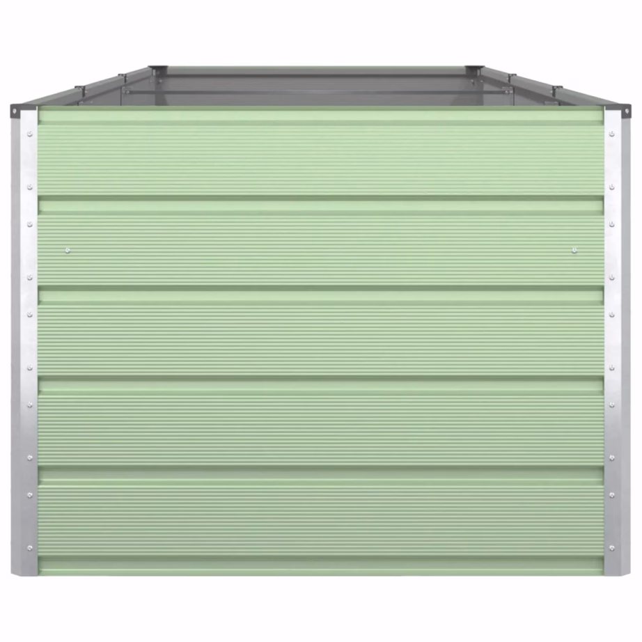 Pastellroheline tsingitud terasest taimekast, 290 x 100 x 75 cm – 6